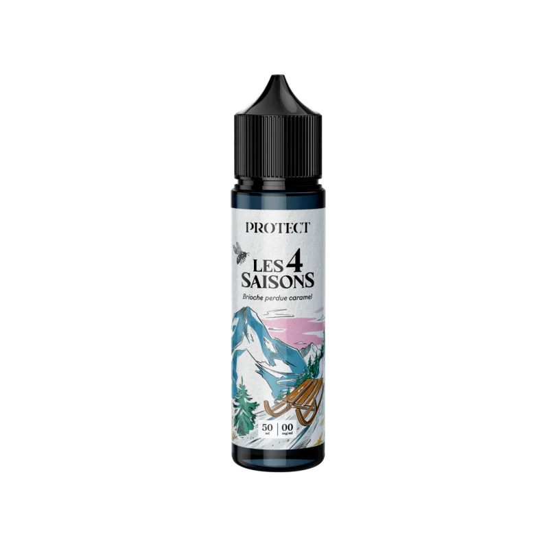 Les 4 Saisons - Brioche perdue Caramel 0mg 50ml - Protect